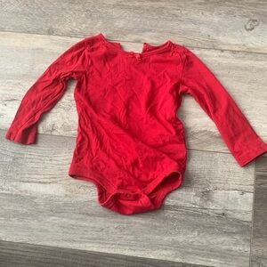 Joe Fresh Vibrant Red Kids Bodysuit
